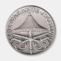 Magnes de Sede Vacante MCMLVIII Imán Para Frigorifico