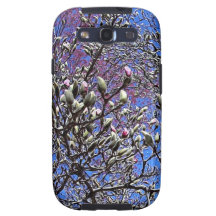 Magnolia, masa de brotes galaxy s3 fundas