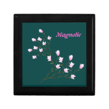 Magnolio türkis caja de recuerdo