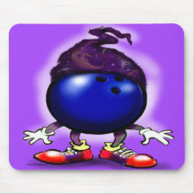 Mago de los bolos alfombrillas de raton