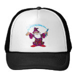 Mago del dibujo animado gorros bordados