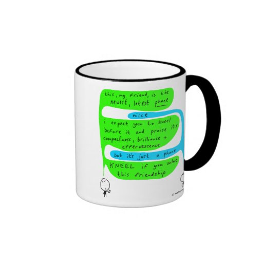 mahoney Joe - el teléfono más nuevo Tazas De Café