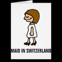 maid in... tarjetas