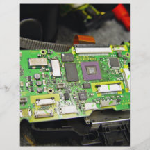 Mainboard de la cámara digital tarjetón