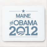 MAINE PARA OBAMA 2012.png Alfombrillas De Ratones