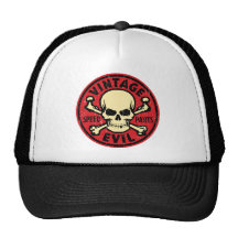Mal 0073 del vintage gorro de camionero