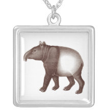 Malay o Tapir asiático de un grabado antiguo Grimpolas Personalizadas