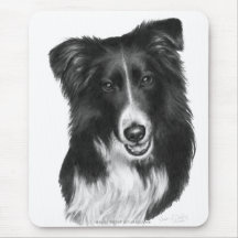 Malcolm, border collie alfombrilla de ratón