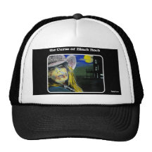 Maldición del gorra negro del camionero de la roca