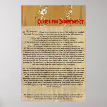 Maldiciones para la desobediencia posters
