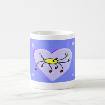 Malhumorado-cangrejo lindo tazas de café