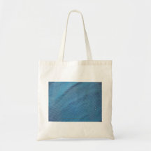 Malla plástica azul bolsas