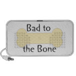 Malo al hueso (hueso) notebook altavoz