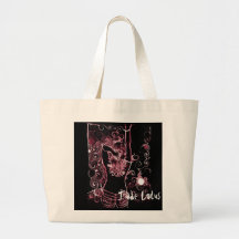 Malo descarado de Lotus del jade del remolino Bolsa De Mano