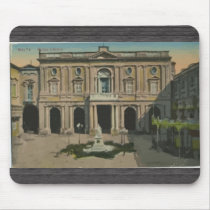 Malta - biblioteca, vintage alfombrillas de raton 