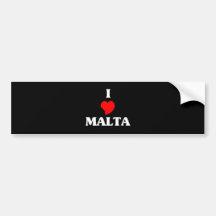 MALTA PEGATINA DE PARACHOQUE