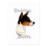 Mamá 2 de Basenji Postal