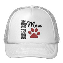 Mamá 2 de Bruselas Griffon Gorros