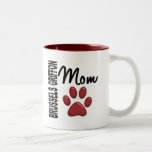 Mamá 2 de Bruselas Griffon Taza