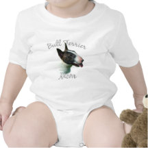 Mamá 2 de bull terrier camiseta