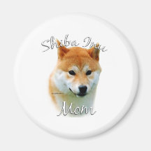 Mamá 2 de Shiba Inu Imán