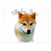 Mamá 2 de Shiba Inu Postal