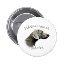 Mamá 2 de Weimaraner Pins
