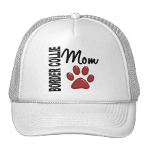 Mamá 2 del border collie gorras