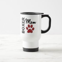 Mamá 2 del boxeador taza de café