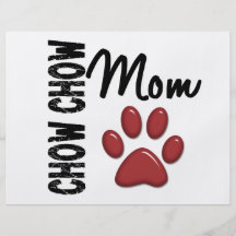 Mamá 2 del perro chino de perro chino tarjetón