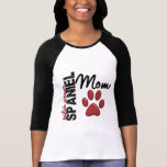 Mamá 2 del perro de aguas de saltador inglés camisetas