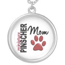 Mamá 2 del Pinscher miniatura Collares