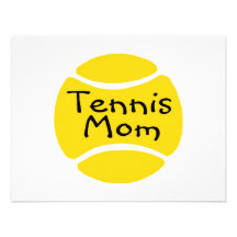 Mamá 2 del tenis invitacion personal 