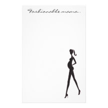 Mamá a estar inmóvil… papelería de diseño