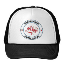 Mamá ALEMANA del PINSCHER Gorros Bordados