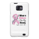 Mamá - cinta del rosa del cáncer de pecho samsung galaxy s2 carcasas