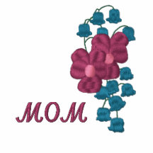 Mamá con las flores