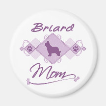 Mamá de Briard Iman De Frigorífico