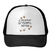Mamá de cocker spaniel para las mamáes del perro gorros  