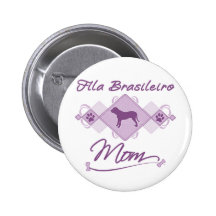 Mamá de Fila Brasileiro Pin
