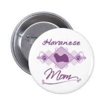 Mamá de Havanese Pins
