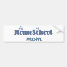 Mamá de Homeschool Pegatina De Parachoque