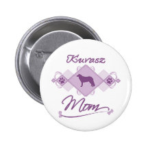 Mamá de Kuvasz Pins