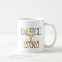 Mamá de la danza tazas de café