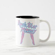 Mamá de la estrella del rock tazas de café