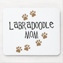 Mamá de Labradoodle Tapetes De Ratones