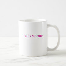 Mamá de los gemelos taza