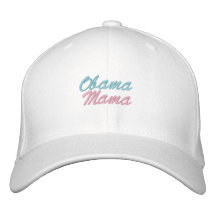 Mamá de Obama Gorras Bordadas