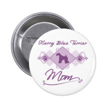 Mamá de Terrier de azul de Kerry Pin