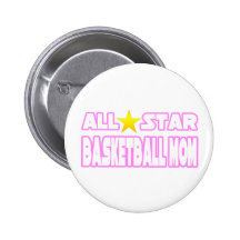 Mamá del baloncesto de All Star Pins